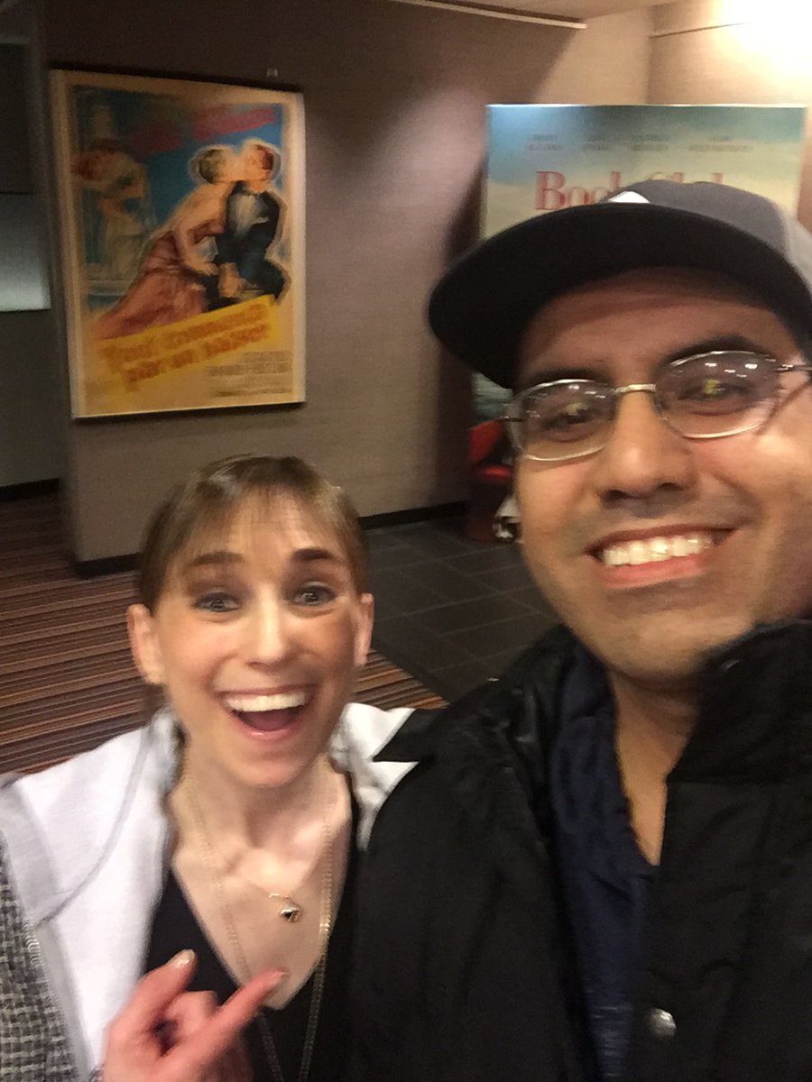 SteveCalderon85's tweet photo. My favorite moment from the #Ghosted screening. I finally met @PNemiroff. It was an honor seeing her in person. #PerriRocks❤️ https://t.co/yVXt74IdOL