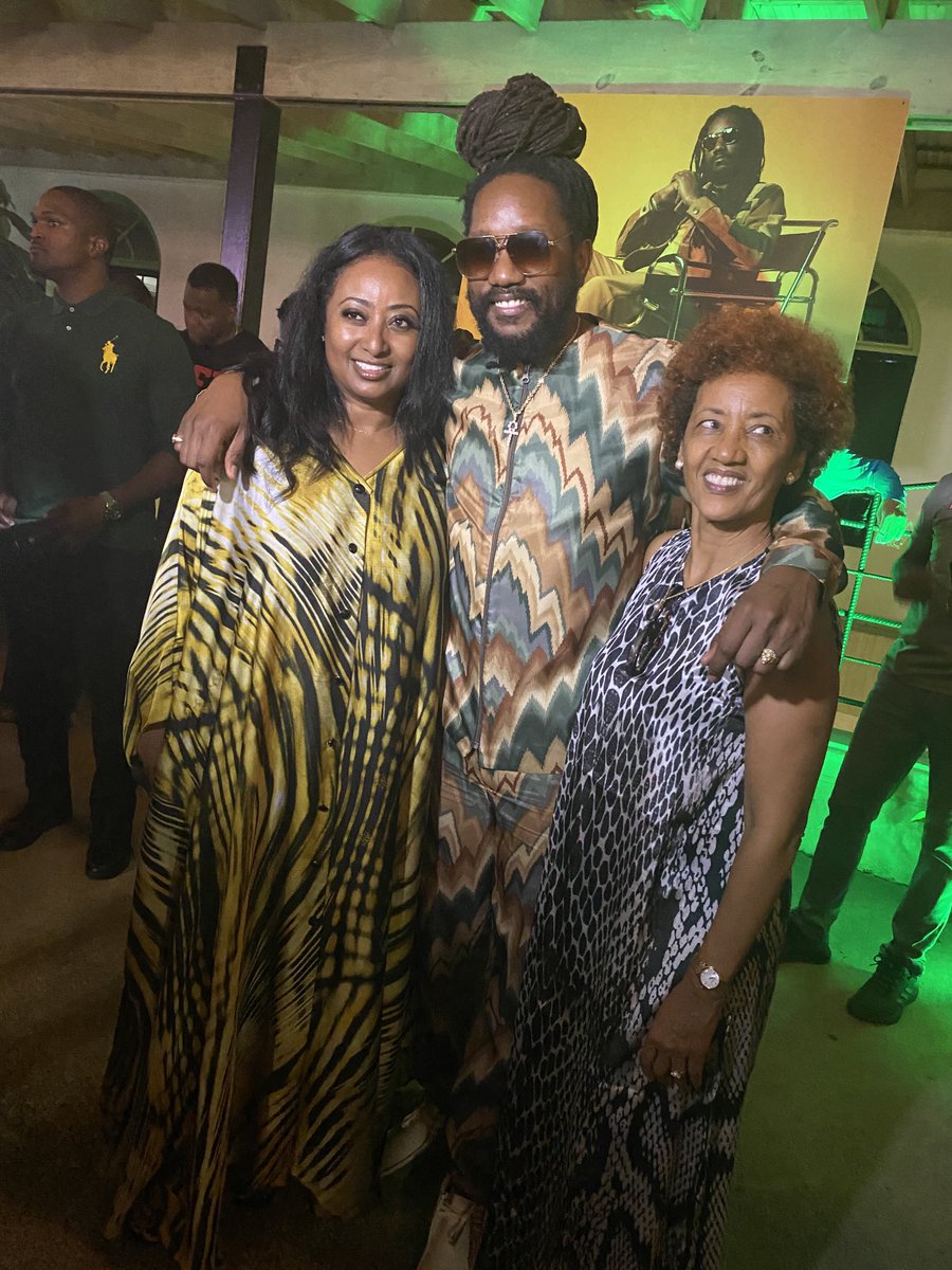 Happening now in Kingston…⁦@Kabakapyramid⁩ celebrating his birthday and his Grammy win.