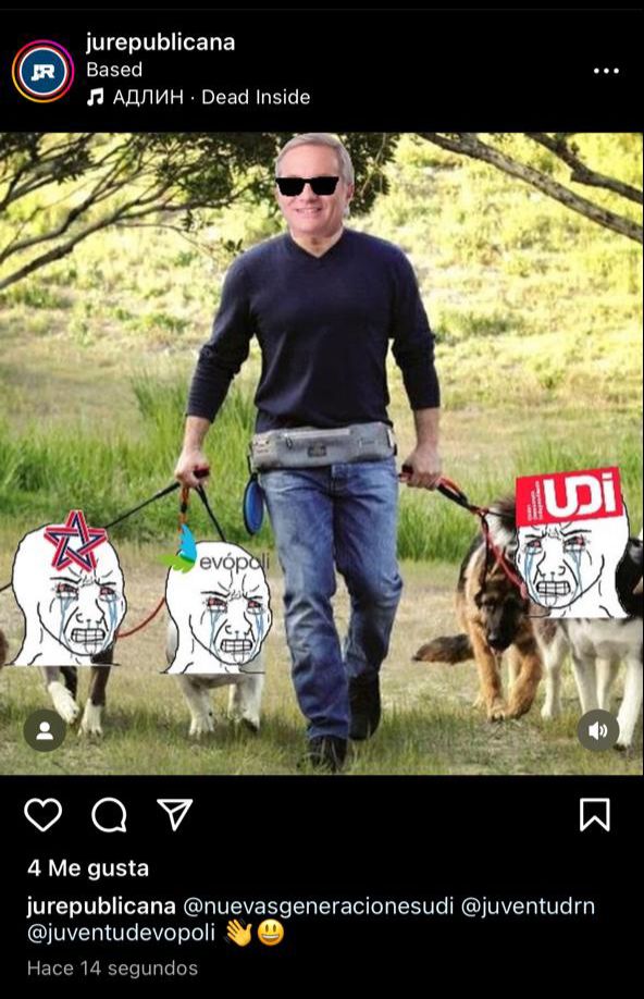 ivanmoreirab's tweet photo. Esta es la "jurerepublicana"q quiere llegar a la Conv. Constitucional a Municipios, parlamento y la Moneda? Parece q como siempre se equivocan en entender quién es el rival. Estos jóvenes d ojos azules tienen menos dignidad q el FA o quizás se parecen en lo ultra a la Izquierda. https://t.co/lxgOn9oWeh