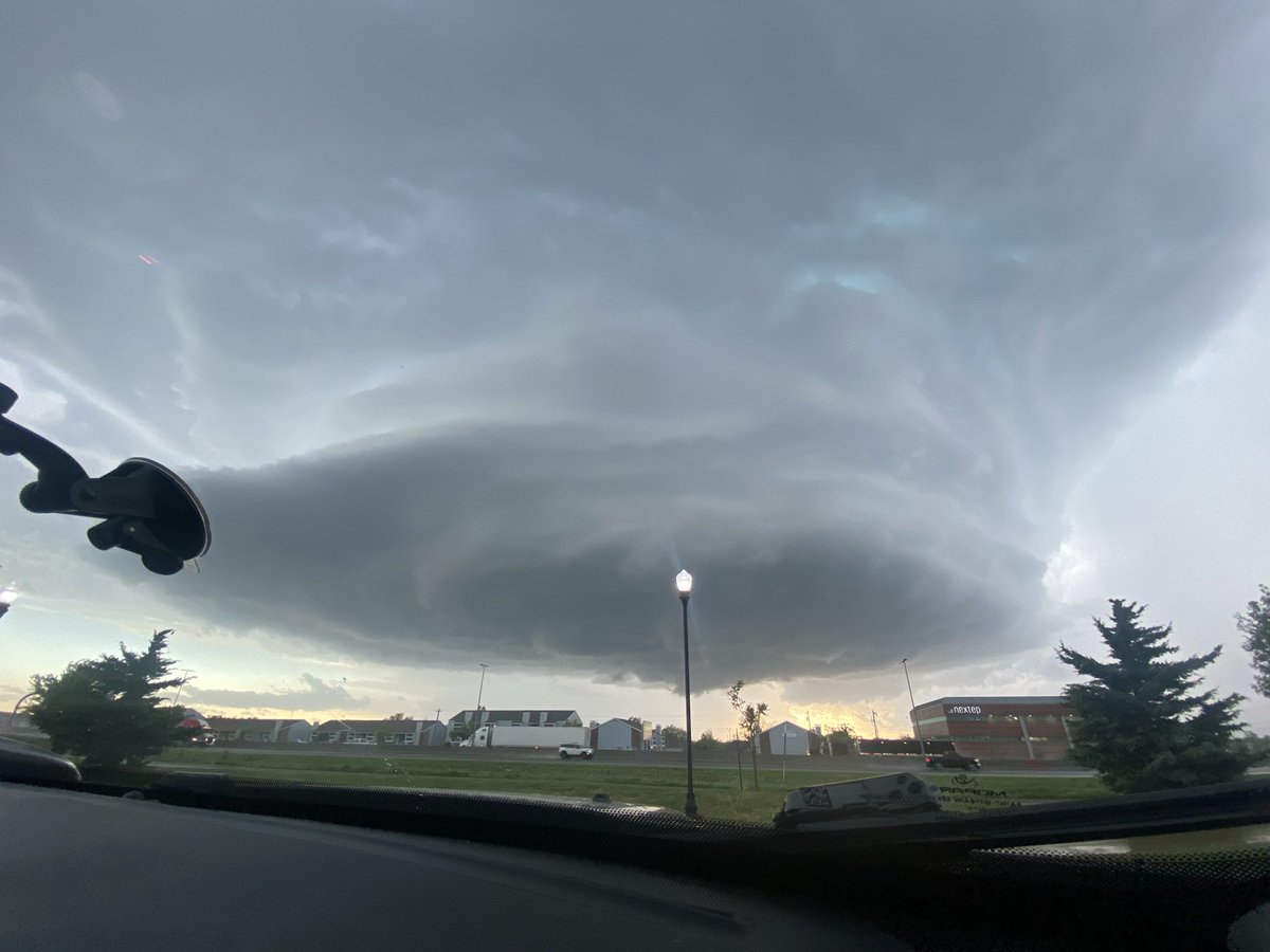 Just a crazy chase day in our backyard.