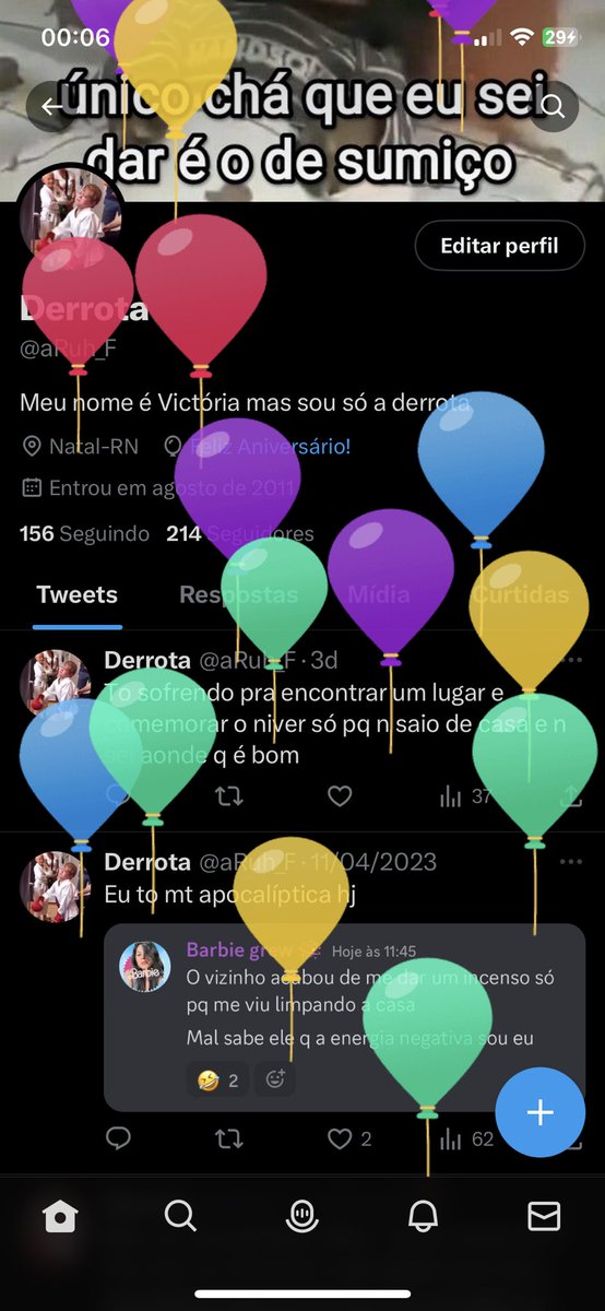 aRuh_F's tweet photo. Vim aq só pra isso, to feliz 🥰 https://t.co/sM0R2zYbBO