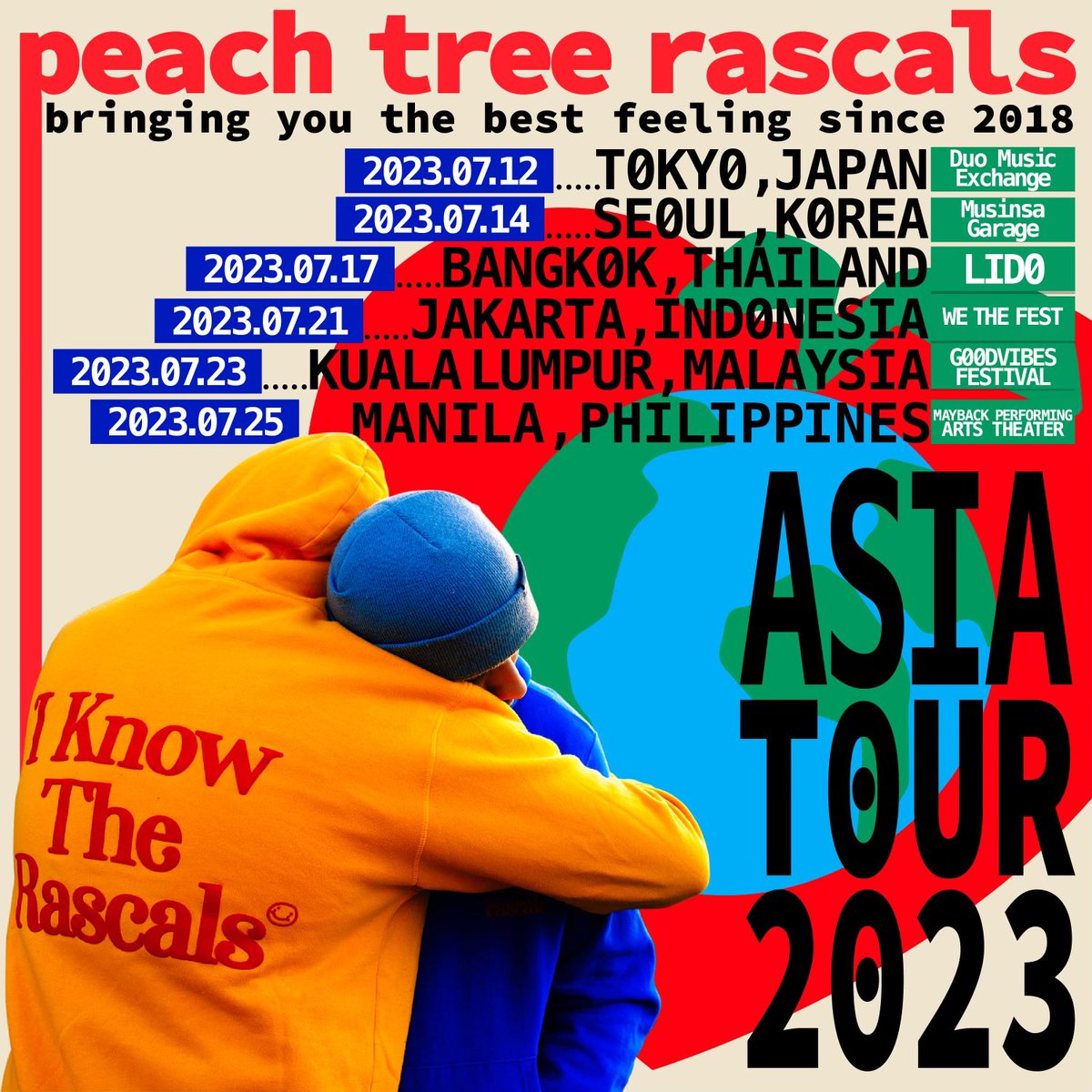 I can’t wait for you to come my way 🦋
SEE YOU SOON ASIA ❤️