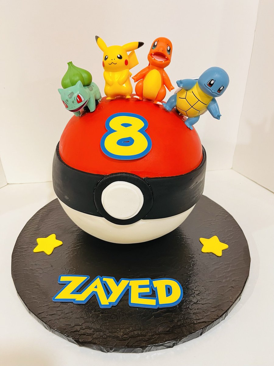 CravingsHome's tweet photo. #Pokemon #pokemoncake #Pikachu #pokemonparty #cake #cakedecorating #cakeartist https://t.co/cYDmBg9BHM