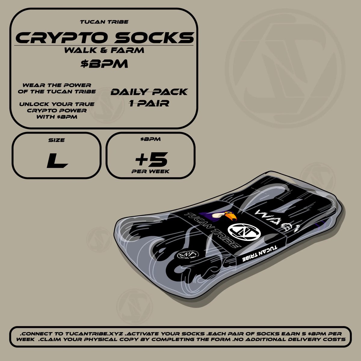 TucanTribe's tweet photo. Unlock the power of crypto shopping with UMAMI, the store that speaks your digital language.

                          🌀UMAMI 
        Link shuffle 4/20 4:20pm GMT

#NFT #Algorand #TTribe #NeverSleep
#DifferentSize #FindTheGoldenTucan
#NFTs #AlgorandNFT #UMAMI #Socks
🧵… https://t.co/mxHepqae1w