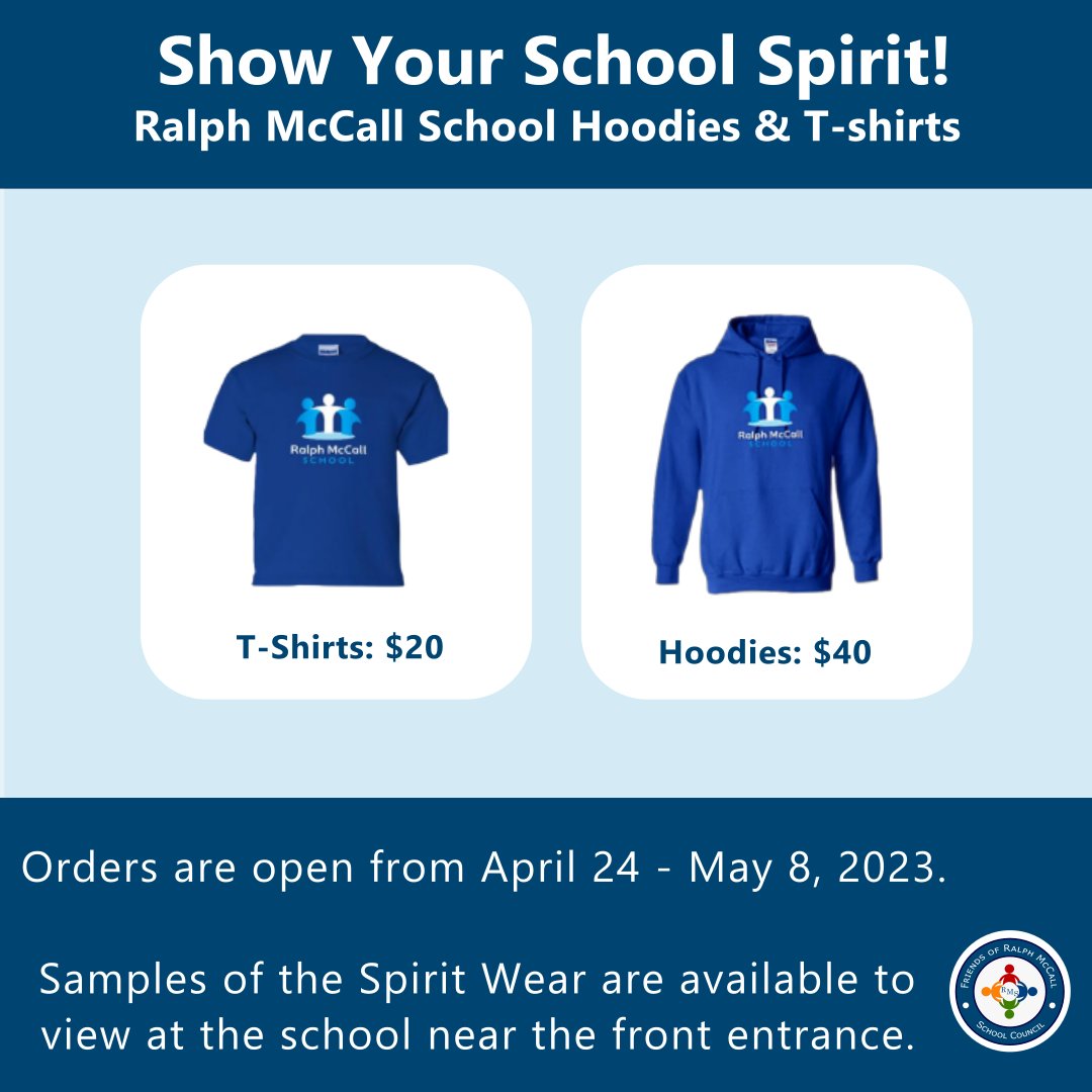 Friends of Ralph McCall & School Council tweet media