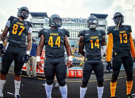 jaylen_carl's tweet photo. #AGTG After great conversations with @CoachKLang I am blessed to receive my 8th offer from NC A&amp;T my Mother’s Alma Mater 💙💛 @NCATFootball #AggiePride‼️@wco70mack @SWGHS_Football @coachwhiteslife @RivalsFriedman @BrianDohn247 @MohrRecruiting @adamgorney @DemetricDWarren https://t.co/b9lR4cHGBQ