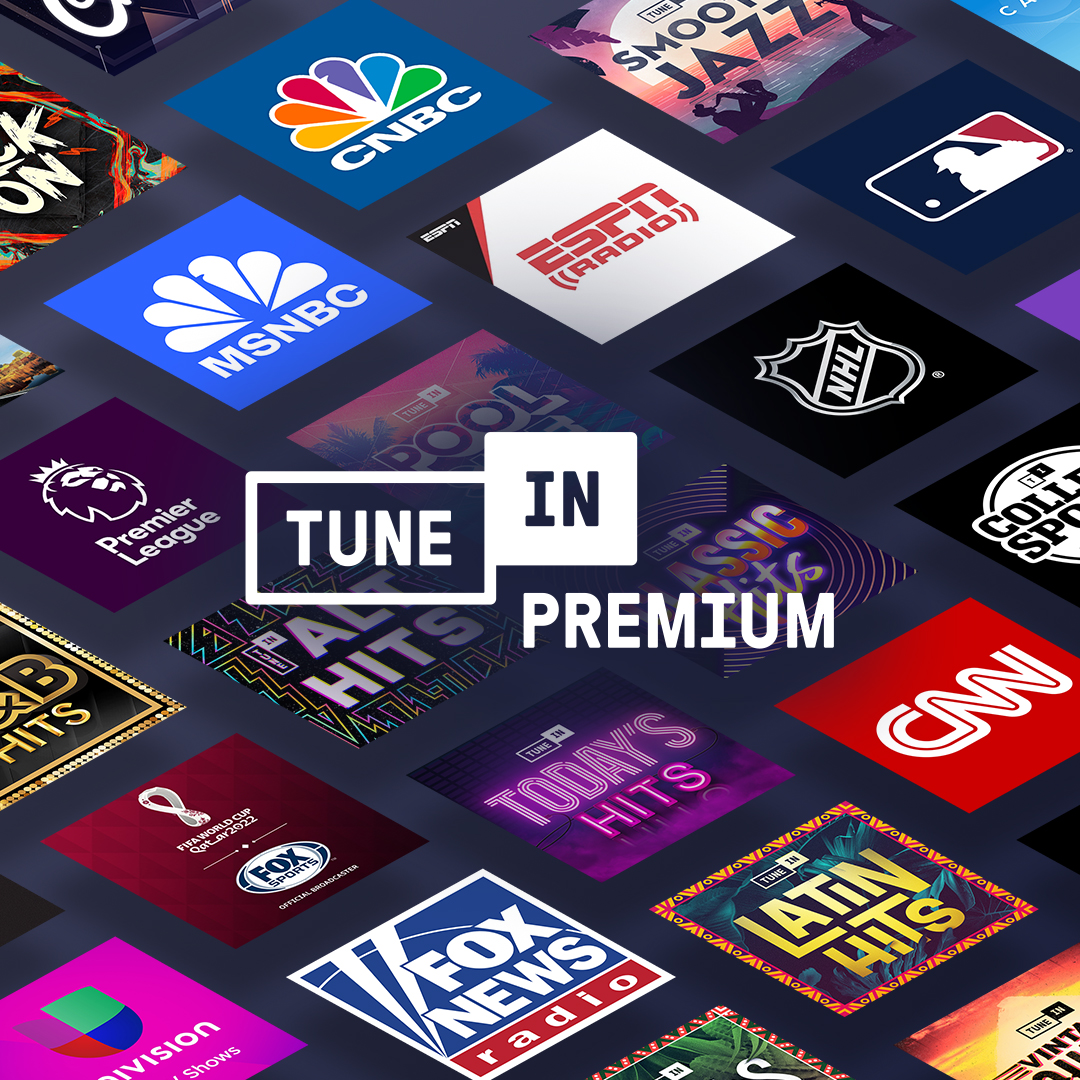 tunein's tweet photo. Tap into a world of music, sports, podcasts, and so much more with #TuneInPremium! Your one-stop-shop for all things entertainment.
π§ Start exploring now! https://t.co/xhPkqLqXD9 https://t.co/kfx0ACobjs
