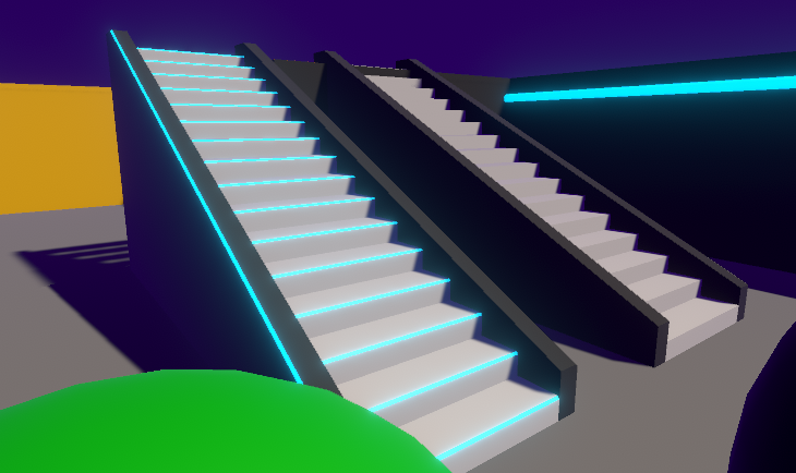 McFunkypants's tweet photo. working on some simple geometry with neon bevelled edges for a 3d exploration puzzle #gamedev project called "Operation Holofields" that we're making in unity at @HomeTeamGameDev! #gamedev https://t.co/0J0o1KtU0j