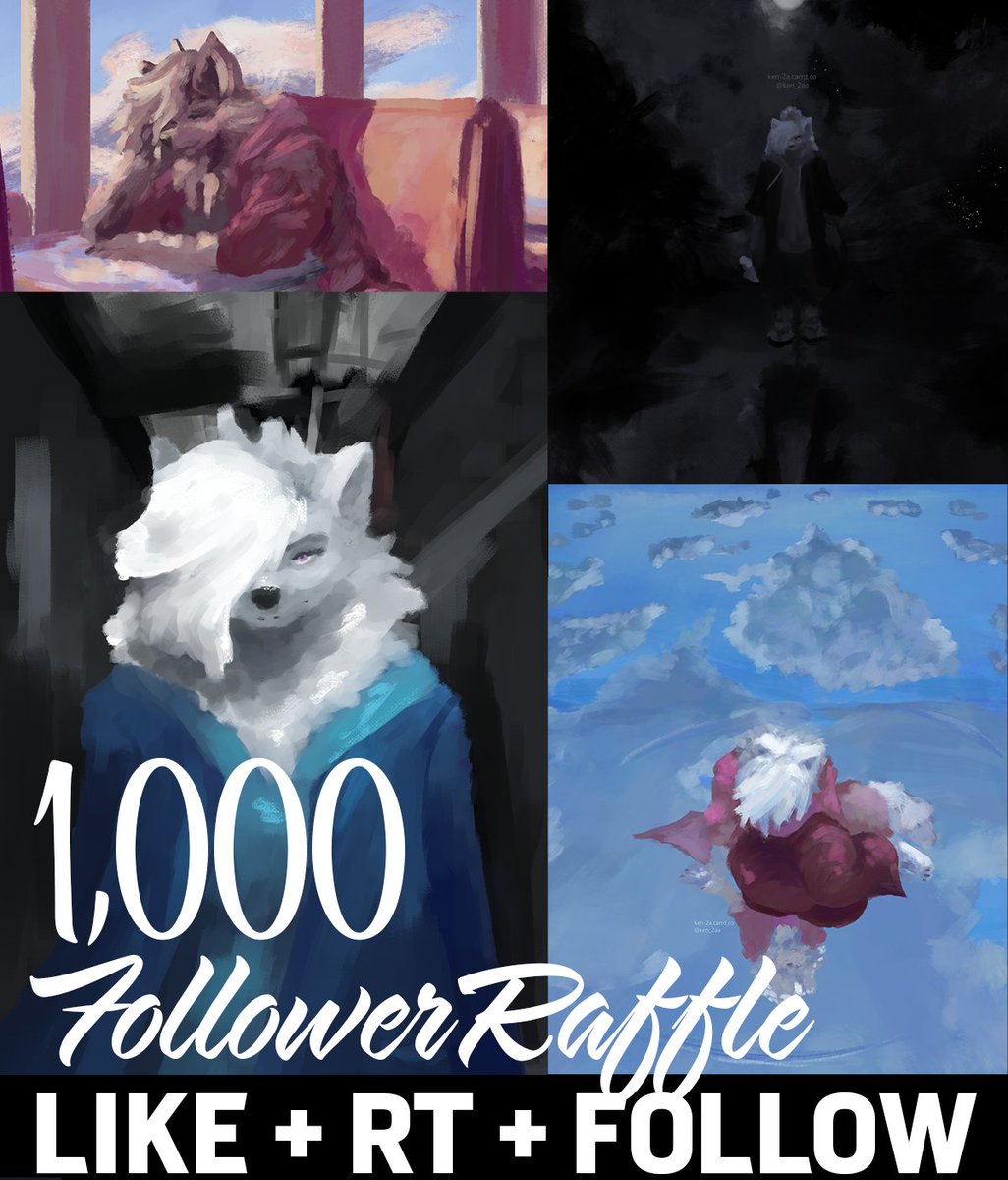 1,000 FOLLOWER RAFFLE!
Winners will get one fully painted piece!!
Rules;
To enter you MUST do the following;
RT this post
LIKE this post
FOLLOW ME!
Anyone who doesn't will be disqualified
1 winner, but if Retweets exceed 100, there will be two chosen!