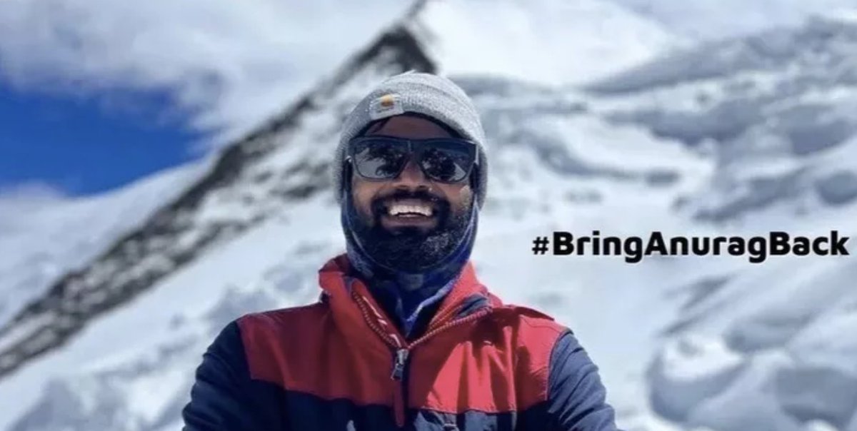 NattyZ's tweet photo. A former @techstars colleague, and friend, @anuragmaloo fell into a crevasse while climbing Annapurna - he has not yet been found or rescued

He has a heart of gold - a beautiful soul filled with love and energy

If you feel compelled, please donate to help his rescue efforts

https://t.co/WWO7kaWteI