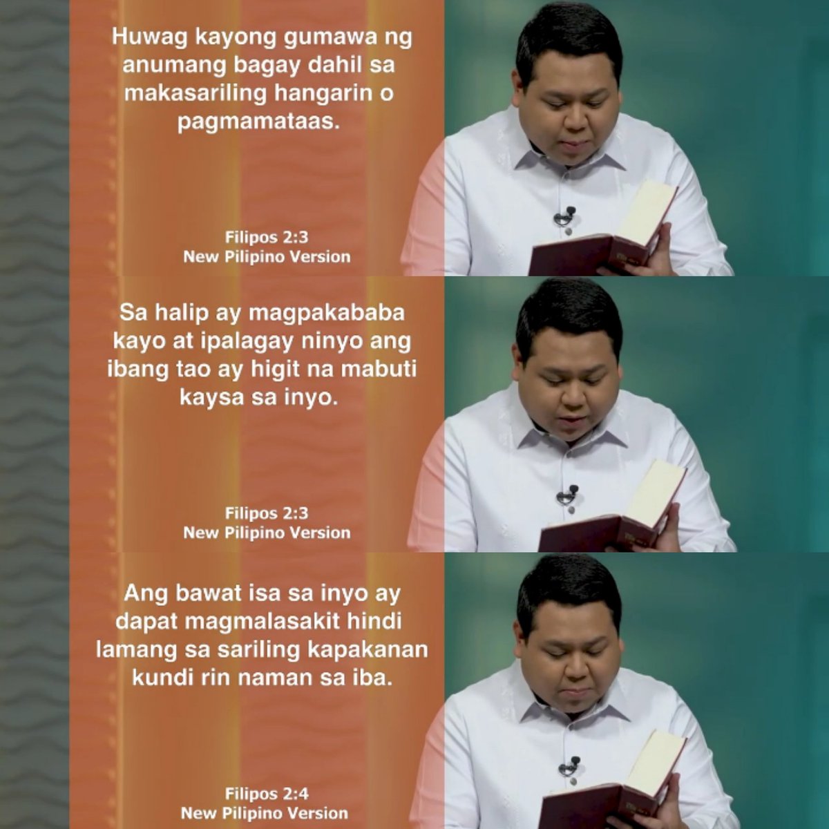 jordaninc19's tweet photo. Title: Magpakumbaba Kayo
Host- Brother Christian Cruz
Watch here: https://t.co/hU9Z9SAbCM
#TheChurchThatCares #GuidingLight #AGuidingLightforaNewDay #CEBSI #whatyouwatchmatters #INC108 #AlwaysThankful #ThankfulNoMatterWhat #IglesiaNiCristo #ChurchOfChrist #ProudtobeINC https://t.co/MQA2rMjR3R