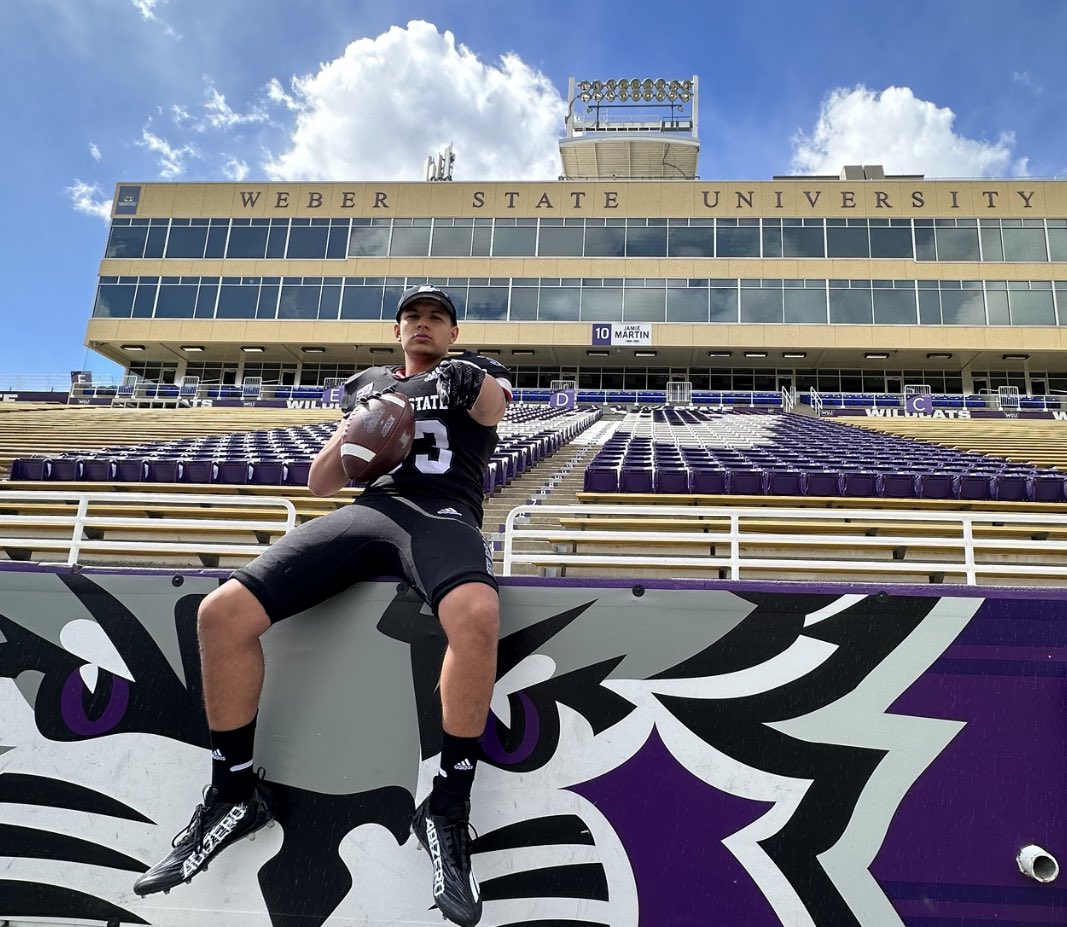 I had a wonderful time <a href="/weberstatefb/">Weber State Football</a> got to meet some great coaches. Thank you <a href="/Tana_Vea/">Tana J. Vea</a> and the staff for welcoming me and showing me around the facility! Looking forward to coming back this June 17th for camp! <a href="/CHS_PantherFB/">Corcoran High School Football</a> <a href="/BrandonHuffman/">Brandon Huffman</a> <a href="/mmental7/">Mickey Mental</a> <a href="/Matty_AhYou/">Matty Ah You</a>