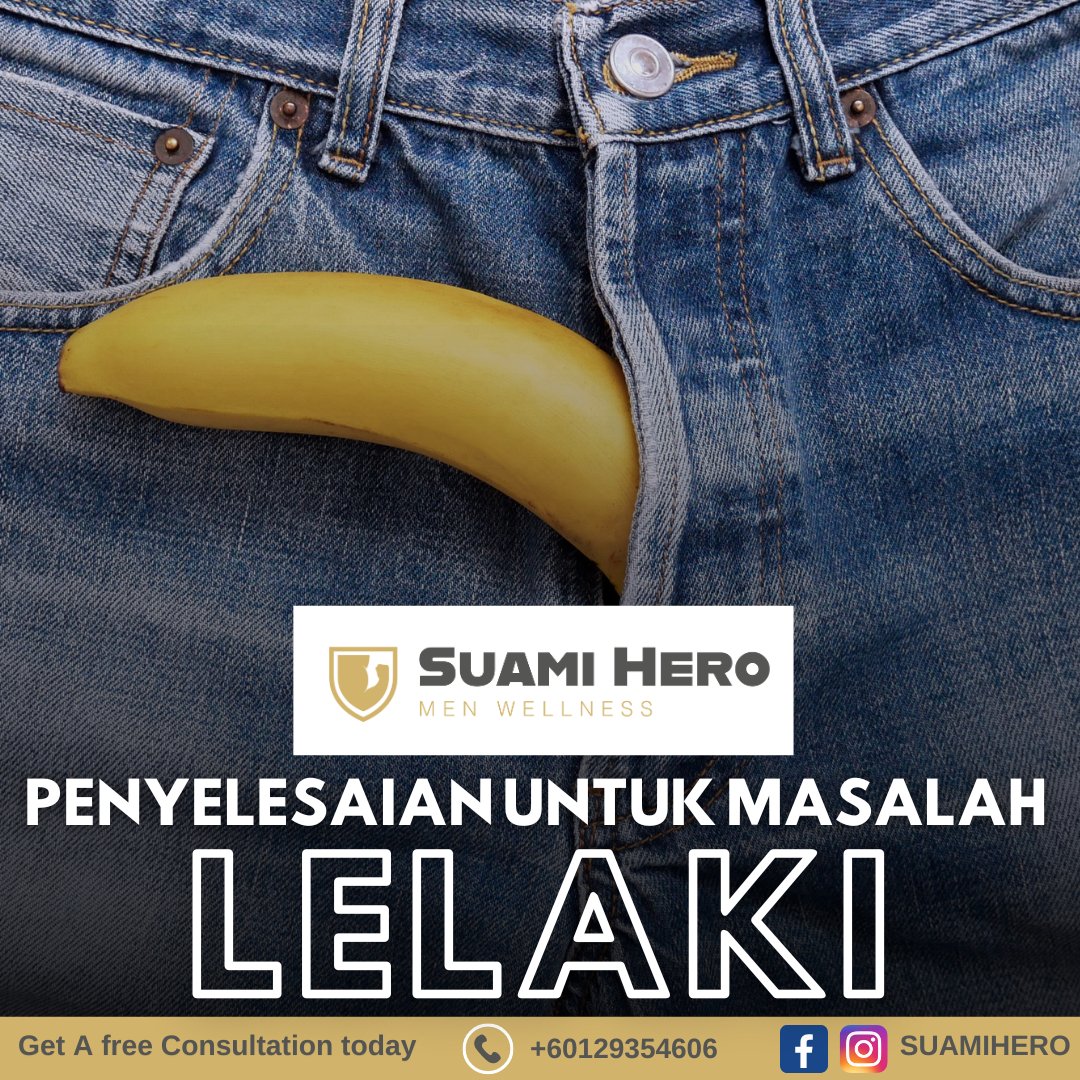 SuamiHero's tweet photo. Mati pucuk (Erectile dysfunction, ED) terjadi apabila seseorang lelaki itu tidak mampu atau gagal mengekalkan ereksi yang cukup untuk melakukan seks
https://t.co/dll0bi0I6r

Untuk Maklumat yang lebih lanjut:
012-9354606 (Mr Gibson)

#Suamihero #Batangidaman #menwellnes #pshot https://t.co/L90ELckEF9