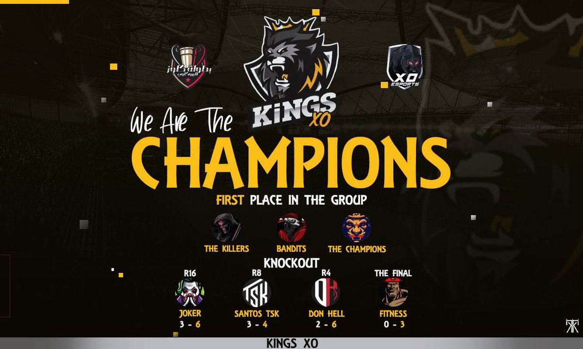 نحنُ الملوووووك 👑🏆

We are the KiNGS 👑🏆

Wir sind die Könige 👑🏆

KiNGS XO 👑🥇

#1