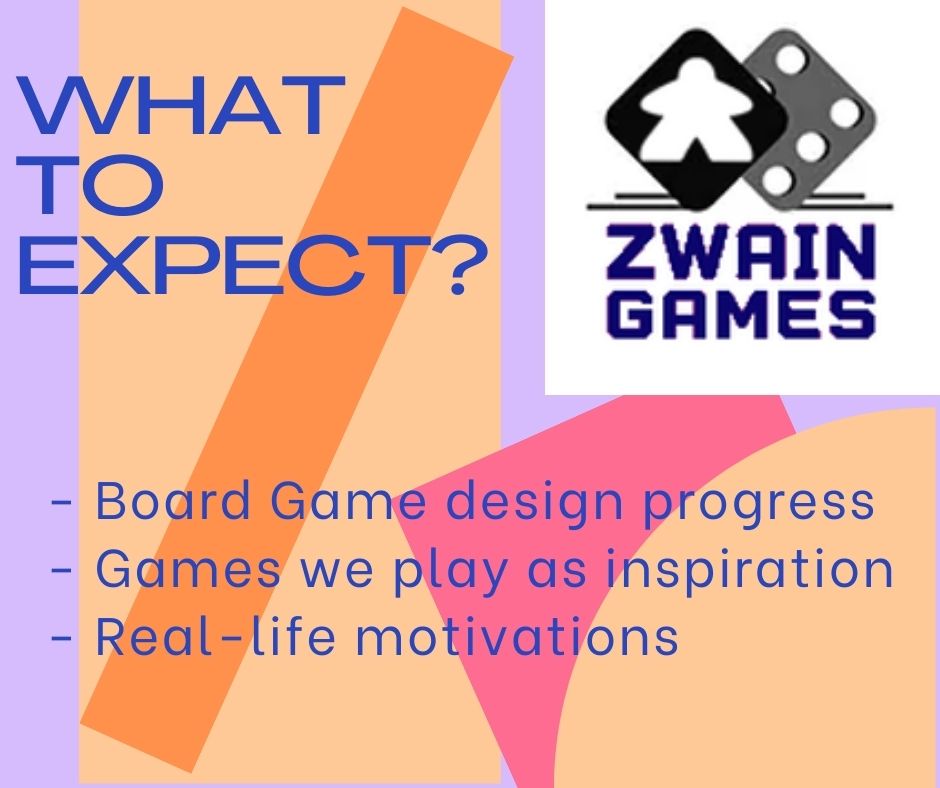 Zwain Games is a new, up-and-coming board game designer focusing on novel mechanics and unique gameplay.

We believe that Board Games should be more than just entertainment – they should bring people together, spark conversations, and create memories.

#PlayMoreGames