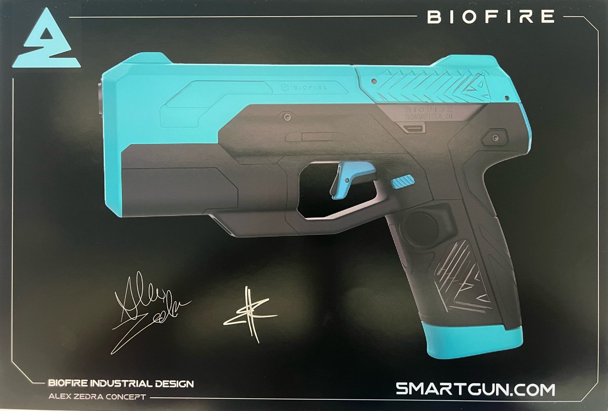 BiofireUSA's tweet photo. @Alex_zedra Check out our custom Ammo Boxes that Alex was showing off and the Alex Zedra designed #BiofireSmartGun https://t.co/e7IIpWku8I