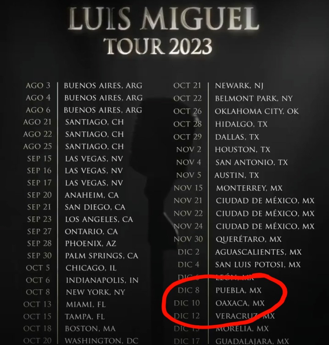 Llega el sol a #oaxaca #OaxacaDeJuarez #Oax #oaxacacity #Concierto #auditorioguelaguetza #LuisMiguel #tour2023