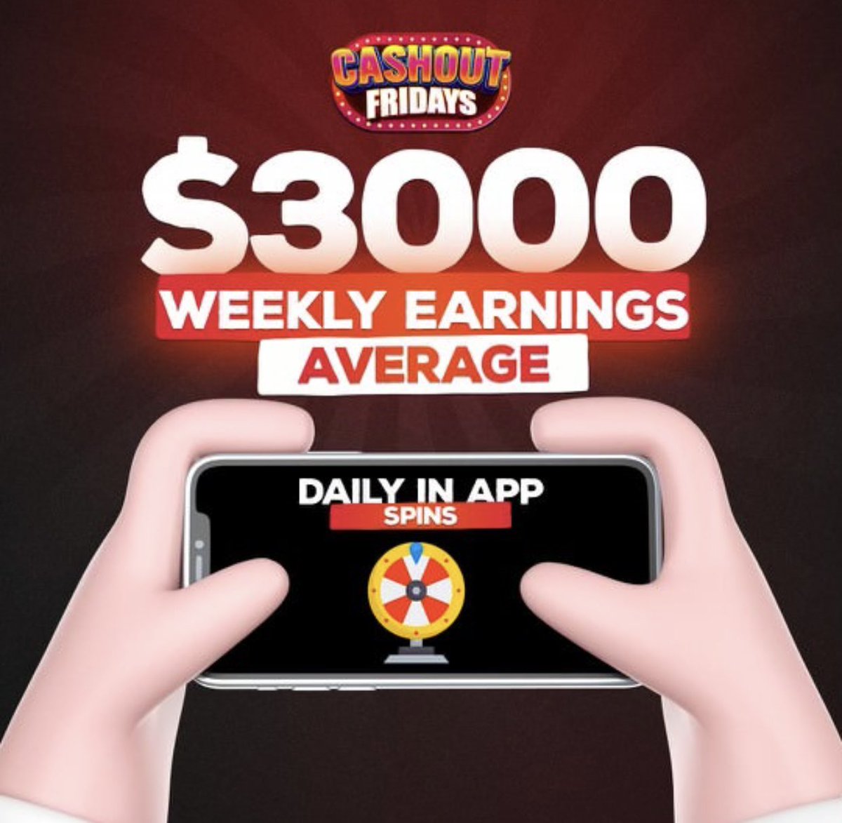 TMEADOW01's tweet photo. Cashout Fridays is going viral! Earn $25 if you join with my code: TMEA2912 or you can click this link 

https://t.co/qdPuLd68Yr 

Lets work together 🤑🤝 https://t.co/avYirZPE6k