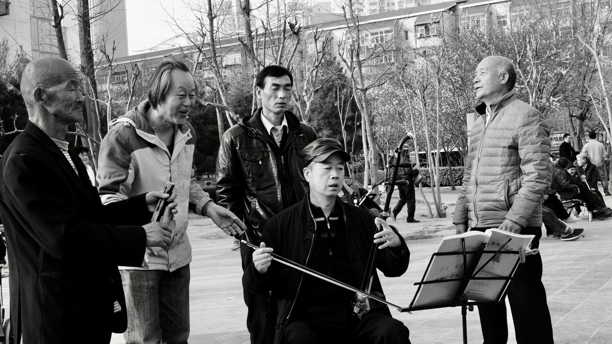 Amateurs of traditional drama are rehearsing. Mar15.2016

#streetphotography #streetphoto #blackandwhite #bnw .