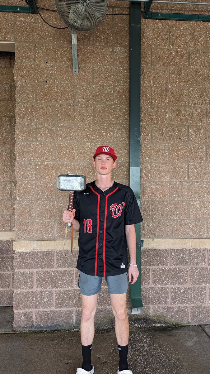 Big win today in the GAC Classic. Peter Nicholl is our Impact Player of the Game. Peter battled at the plat and started a rally to help win the game. #GUTS #Different