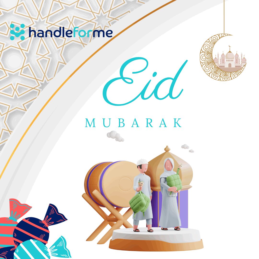 HandleformeCom's tweet photo. 🌙✨ Eid Mubarak to our cherished clients &amp; friends! ✨🌙 Wishing you and your loved ones a blessed and joyous Eid al-Fitr. Let's create beautiful memories together. 🕌💫 #EidMubarak #EidalFitr #Handleforme #UAE #Dubai #AbuDhabi #MyDubai #InAbuDhabi #FestiveGreetings https://t.co/ThxslaHT4z
