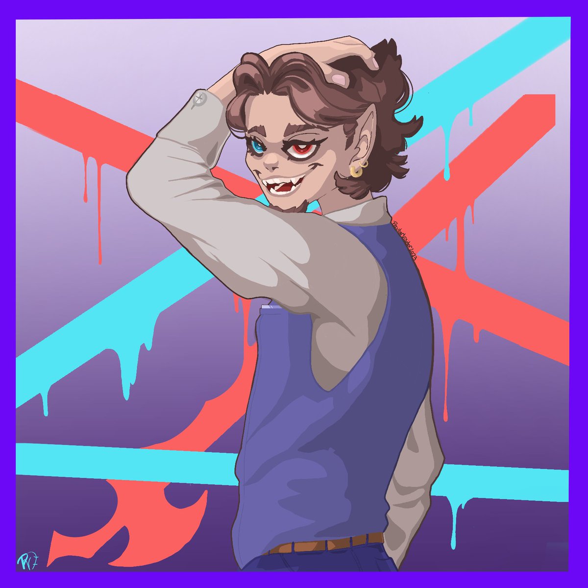 PeculiarVisitor's tweet photo. Here's an OC I made His name is Lucas
.
.
#eyes #elf #Man #Red #Blue #hair #color #hands #digitalpainting #digitalartwork #digitalillustration #digialart #digialartist #art #artist #artistsontwitter https://t.co/FSnRp0dmwq