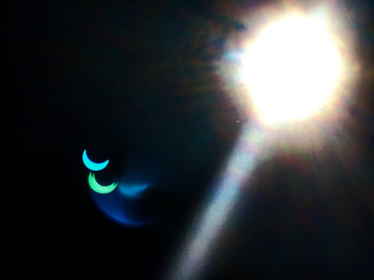 Wish I was in Exmouth but at least we got a good view of the eclipse still