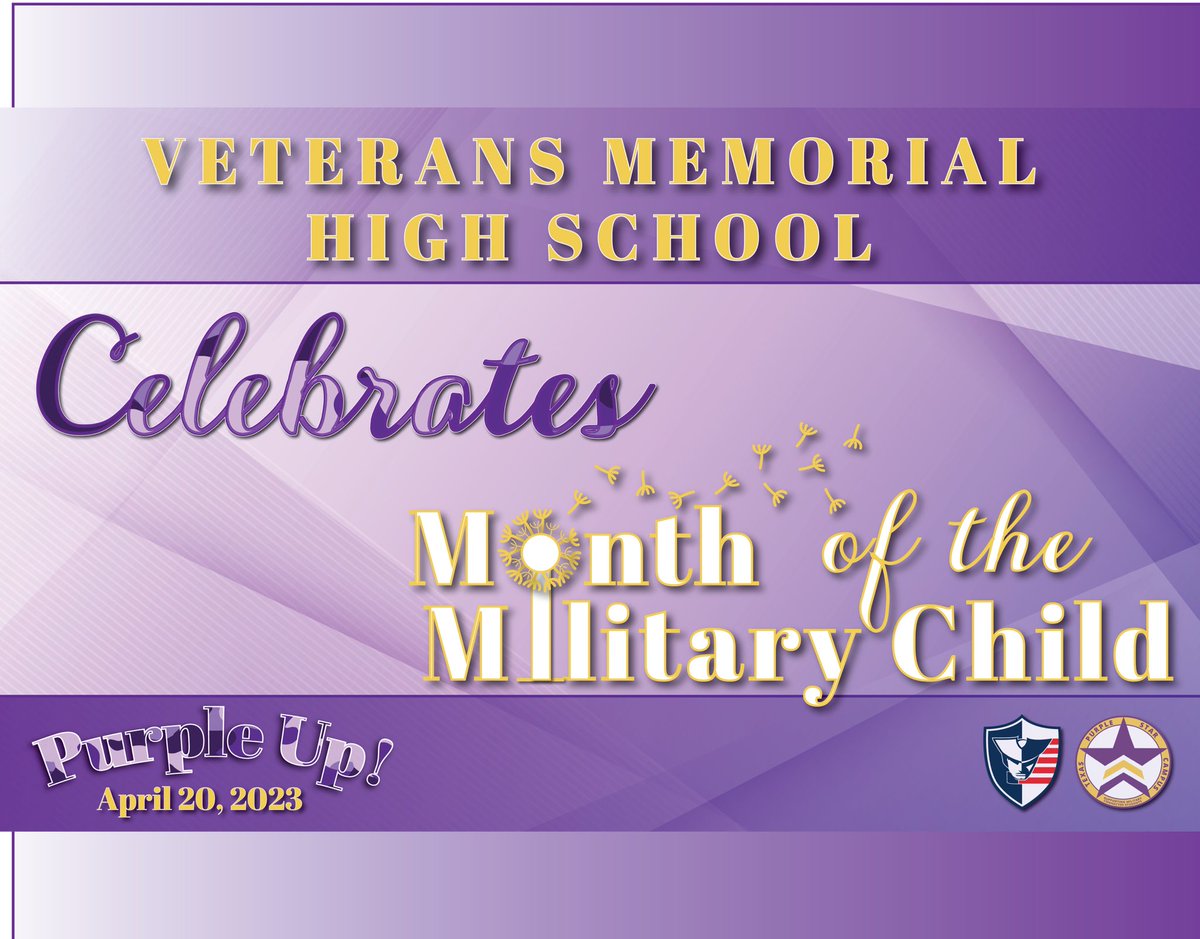 VMHSdesign's tweet image. “Be like a dandelion: bloom wherever you are planted...”
 Military children are much like the dandelion. They are uprooted and replanted across the world. Still they remain brave, resilient, adaptable and tolerant. 
#purpleup #monthofthemilitarychild #amilitarychildmadethis