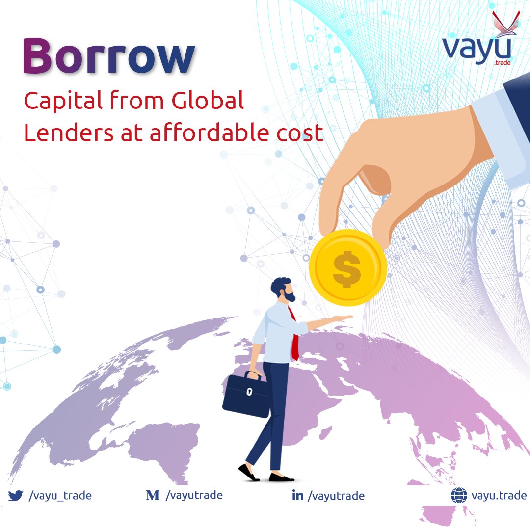 Vayu_Trade's tweet photo. Get real-time access to global capital at an affordable cost.

📄 Term loans
📆 Flexible tenure
📈 Customized loan schedule
⌛️ On &amp; Off Ramp between stablecoin and fiat

Write to us at marketing@vayu.trade to know more.
#DigitalAsset #Investors #Borrowers #VayuTrade https://t.co/OsvwoKNfRW