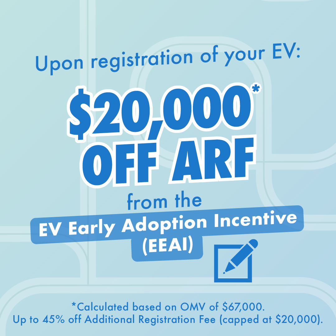 LTAsg's tweet photo. Thinking about switching to an electric car? ⚡️🚗
#DidYouKnow You can enjoy savings from various #ElectricVehicle rebates and incentives to help with your transition. 🤩💵
More details below. #PowerEVeryMove https://t.co/oG4oWbg7xy