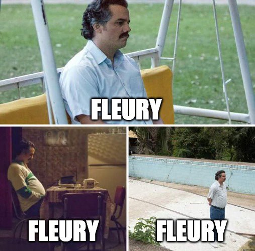 WildTakes10k's tweet photo. Fleury after being left out to dry by his defense all game long 😔😔 #mnwild https://t.co/8pA07Km7fg