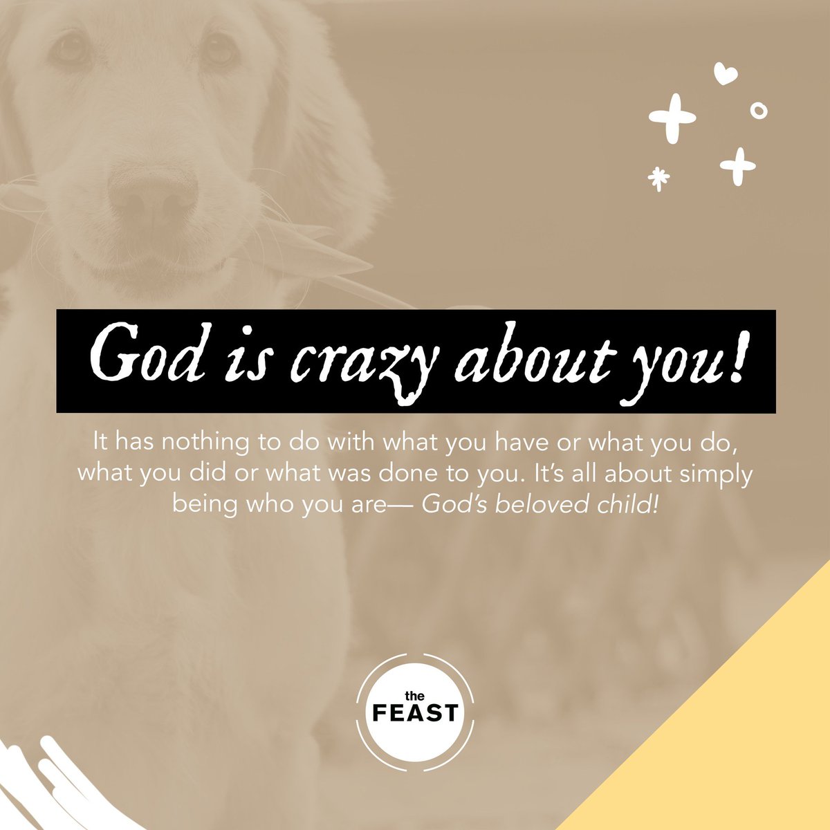 thefeastph's tweet photo. When God looks at you, He does not see His creation. He beholds His child! Let this encourage you today as you begin another week.
——excerpt from You Can Start Over Today Growth Plans, Feast App. More Growth Plans are available in the app! Download now!
#FeastApp https://t.co/bSMR25YYCe