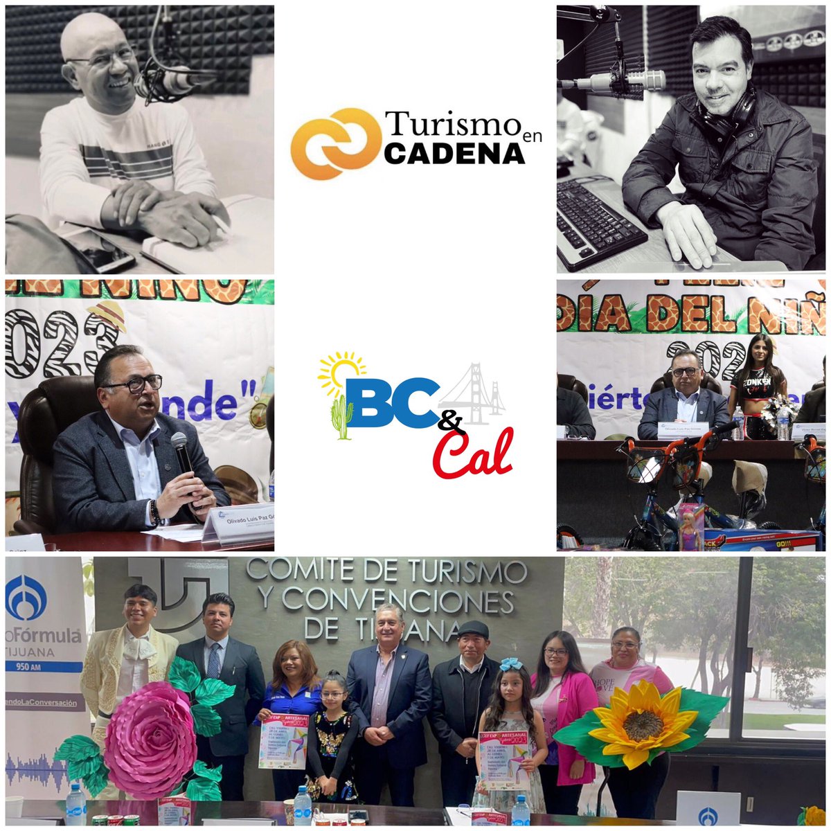 turismoencadena's tweet photo. Este jueves 20/Abr en #TurismoEnCadena platicaremos los detalles del #Festival del #DíaDelNiño de #CanacoTijuana, así como con parte del elenco artístico de la #ExpoArtesanalTijuana2023. Sintonízanos de 3:00 a 4:00PM a través de Cadena Noticias: https://t.co/ByVYB1r9zT https://t.co/A3hiNiOkhw