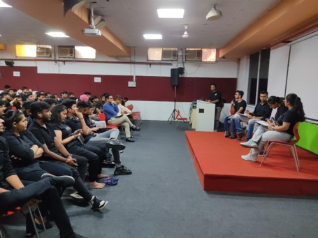 GatewayIn's tweet photo. GCAD conducts Mural Activity Sessions &amp; following activities performed. In Activity 1, teams of students are divided up &amp; given explicit instructions to construct a sculpture out of paper cups on any subject they choose. After that, there was a "Debate Competition."
#gateway https://t.co/X4tSE138A8
