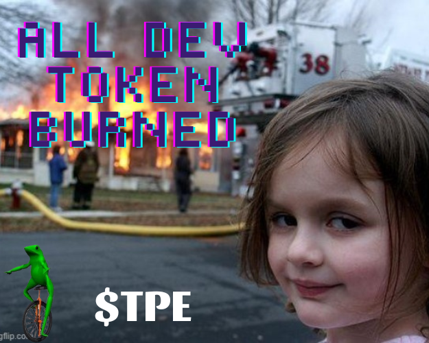 TrollPEcoin's tweet photo. 😎Owner renounced and all Dev token burned!!!

Renounced: https://t.co/1voVtU2kJW

Token burned: https://t.co/3brTONOzrw

$TPE are now yours. Moon from here!!!!!!

#TPE #meme https://t.co/1ODcsxVVFU