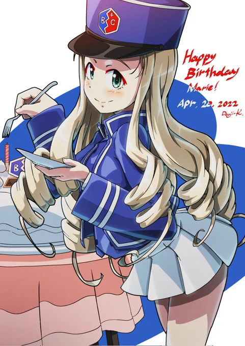 #マリー生誕祭2023 去年の過去絵でおめでとう! 