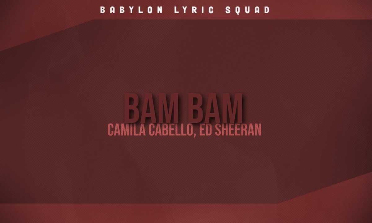 babylonlsquad's tweet photo. ↬ °• bᥲm bᥲm ♡꒱
            𝐛𝐲 𝐜𝐚𝐦𝐢𝐥𝐚 𝐜𝐚𝐛𝐞𝐥𝐥𝐨, 𝐞𝐝 𝐬𝐡𝐞𝐞𝐫𝐚𝐧 ⋆｡˚ 

         📂 :: https://t.co/C2kdZTGPi1 https://t.co/LuaOYqMHFM