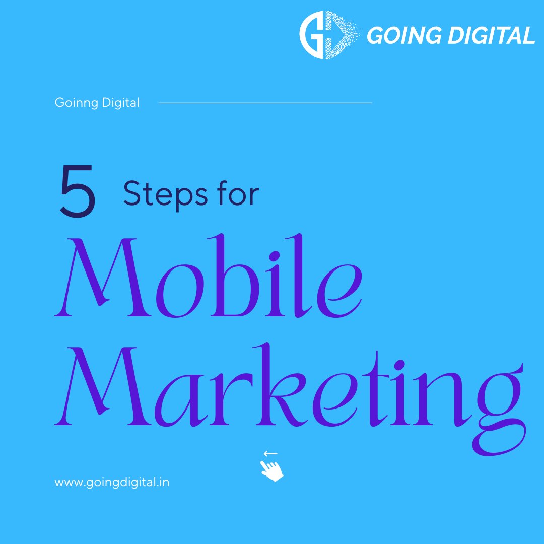 Going_Digital30's tweet photo. Check these five-step processes that will help you create a successful mobile marketing campaign that targets your customers and helps you reach your business goals
for a free consultation: info@goingdigital.in
https://t.co/hbnyNBFgzR
#GoingDigital #SandeepRaut 
#mobilemarketing https://t.co/bCExOa4zIX