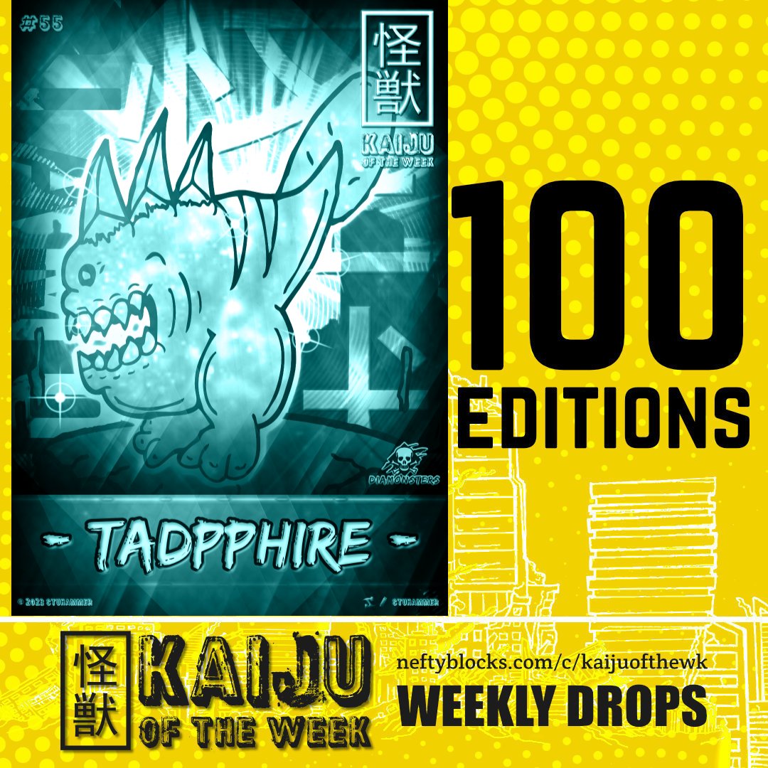 Stuhammer (Kaiju of the Week / BrA.I.n -storm) tweet media