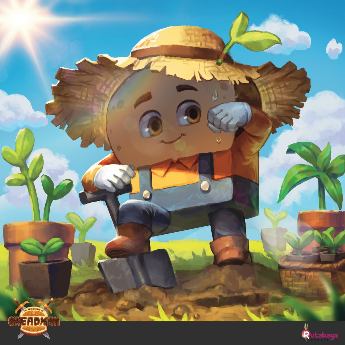 TheBreadmanGame's tweet photo. Happy Earth Day, everyone! 🌎 

It looks like Bread is working hard to do his part in keeping the planet safe and beautiful! Let's try to all do the same! 

#TheAdventuresofBreadman #indiegame #indiedev #EarthDay #HappyEarthDay #ScreenshotSaturday https://t.co/8wCGdb3ALq