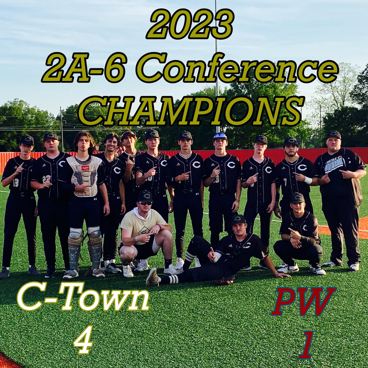 CHSBisonBaseball (@bisonchs) on Twitter photo For the first time in the last 10 years…conference champs!
<a href="/ZachBusick/">Zach Busick</a> 5 IP 8Ks Win & @holdenjones_9 2 IP 1 K Save
<a href="/JonathanPicka10/">Jonathan Pickard</a> with 2 hits 2 RBIs including RBI 2B
Busick added RBI double
Eli Roberts added a hit For the first time in the last 10 years…conference champs!
<a href="/ZachBusick/">Zach Busick</a> 5 IP 8Ks Win & @holdenjones_9 2 IP 1 K Save
<a href="/JonathanPicka10/">Jonathan Pickard</a> with 2 hits 2 RBIs including RBI 2B
Busick added RBI double
Eli Roberts added a hit