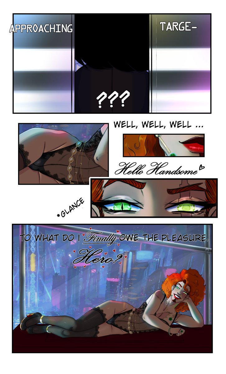 GenimKing's tweet photo. Since I remembered
A lil comic page, Nox meets vesper face to face for the first time https://t.co/buzhhcHBoQ