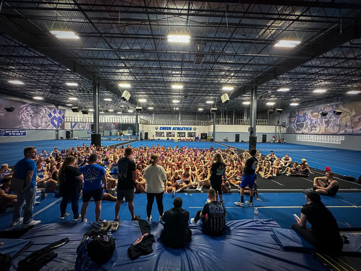 Our last Worlds Athlete meeting in our current building. 💙🥹