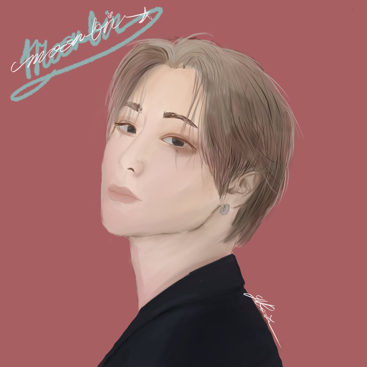 bbanimation08's tweet photo. R.I.P moonbin deepest condolences toward the family and close friends who are currently grieving may you be the shiniest star in the night sky⭐️ #ASTRO #MOONBIN #fanart https://t.co/QZEEE6nbGo