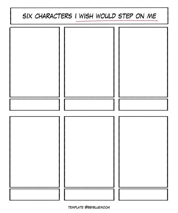 Hiii template dari user ovvrhaul 😍 comment something that is not Erwin 6x idk 