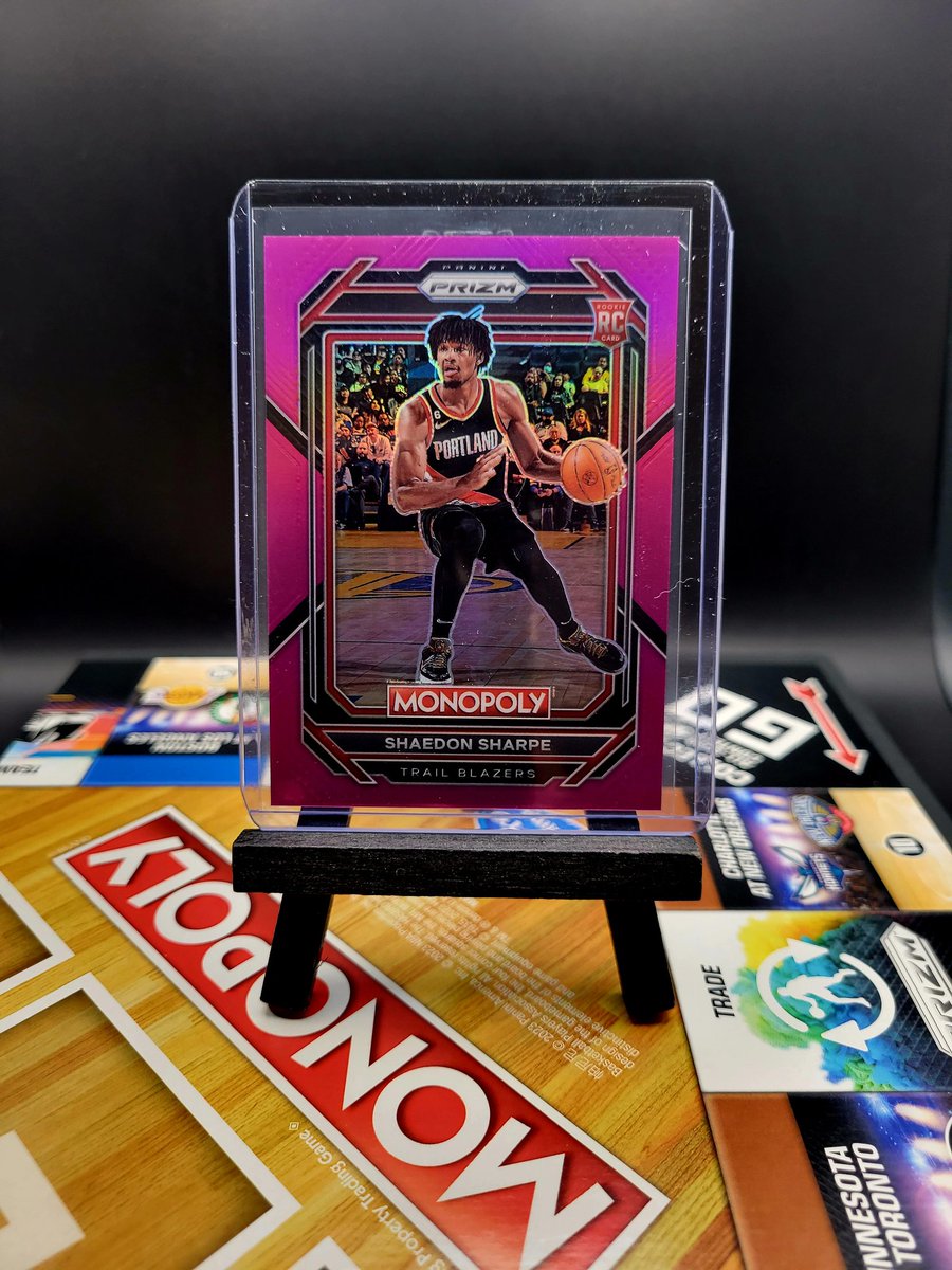 ac_ledesma's tweet photo. Shaedon Sharpe Monopoly Prizm Pink /149
$125
__________________________________
🚨🚨Stack Rules and Shipping Pinned🚨🚨
#CardboardCrackStack @sports_sell https://t.co/uk4hHMQsXj