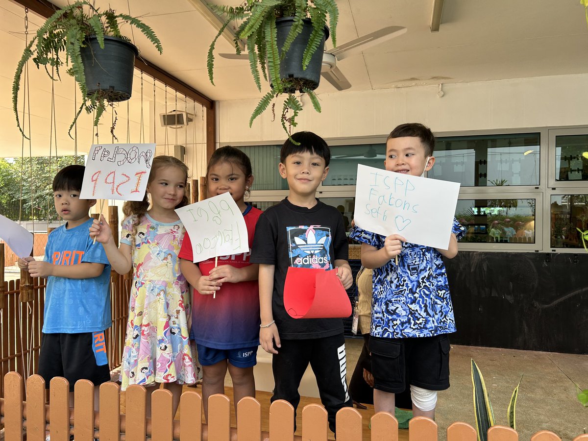 szyberger's tweet photo. The ES Ss and teachers @ISPPCambodia are excited to show their support for the MRISA Football teams! #MRISA #StudentAthlete #community https://t.co/iRkfmEIw9X