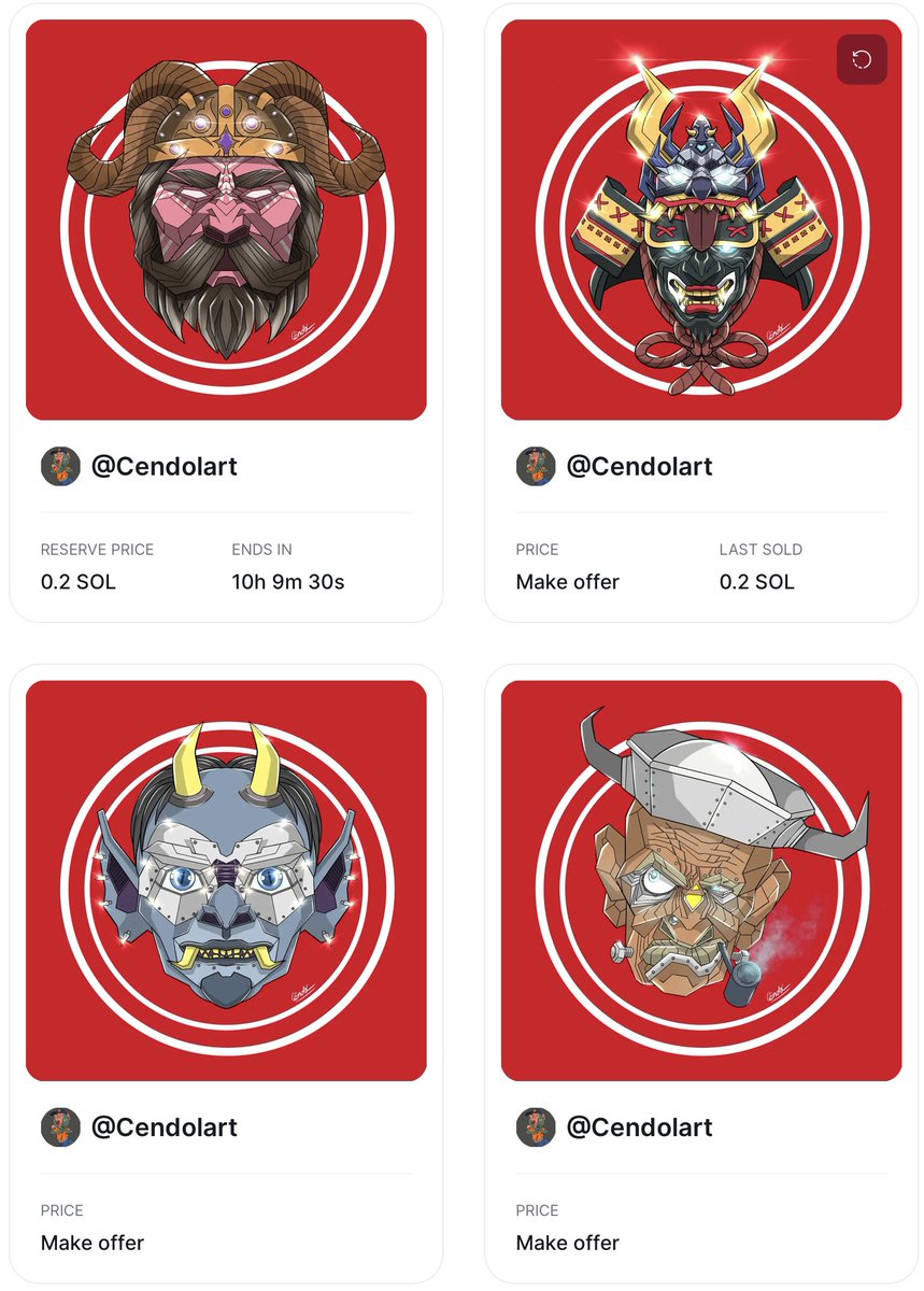 cendolsead's tweet photo. Gm/Gn guys…my HEADS OFF SERIES still available @exchgART 
ONLY 0.2 SOL
Enjoy to collect all my heads
#headsoff #solana #SolanaCommunity #NFT #nftcollectors #pfpNFT https://t.co/3F08EPoizI