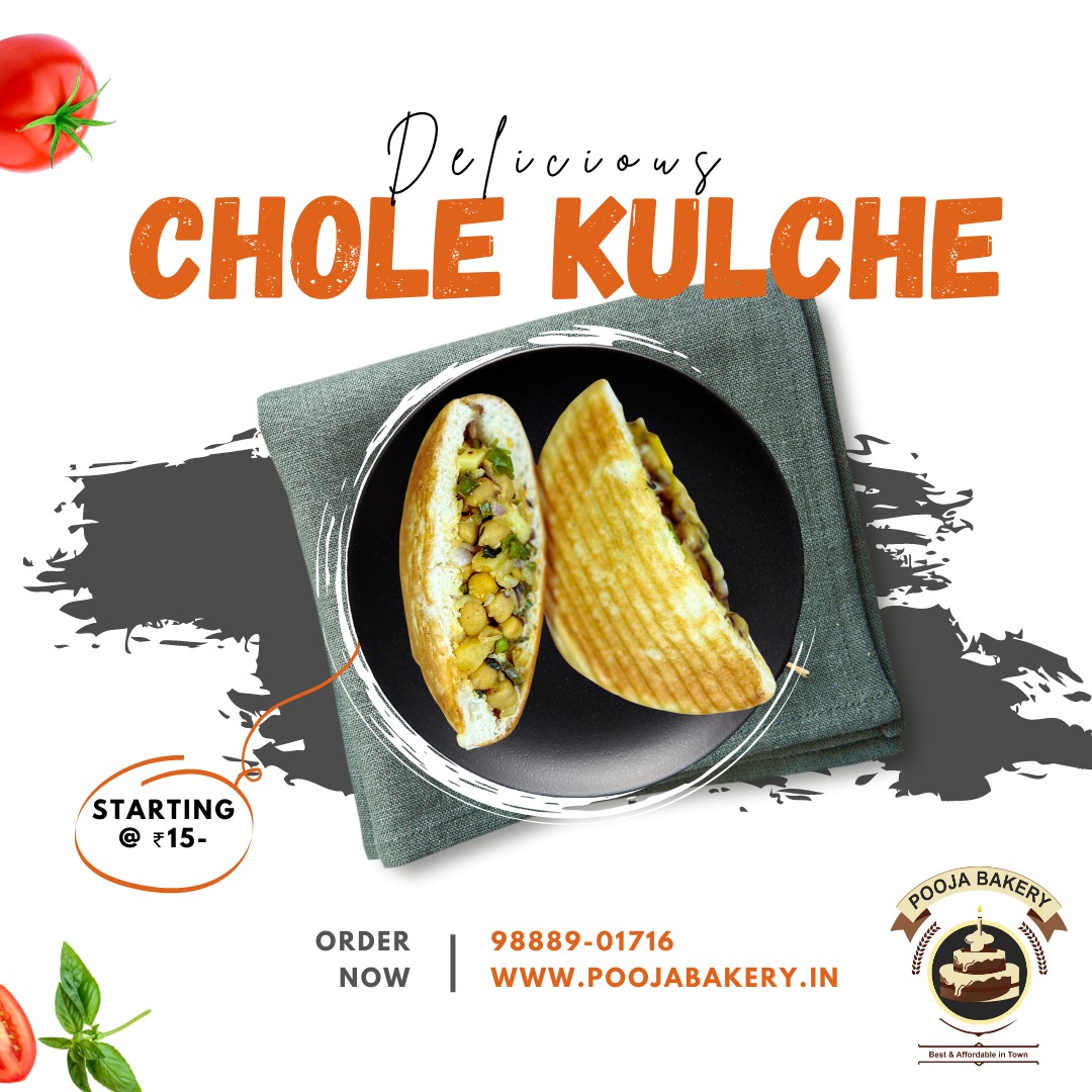 Special Menu:-
Chole kulche ✅

Grab now 📲

#poojabakery #snackfood #snacks #burger #specialmenu #cholekulche #fyp #bhfyp #bakery #baking #trending #viral #explorepage #explore #foryoupage #foryou #instafood #instadaily #instagram #bathinda #bhatinda #punjab