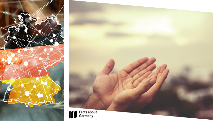 ger_trends's tweet image. 🛐 In #Germany, freedom of religion is enshrined in the Basic Law. But what does it look like in reality? 

🕯️ The practice of religion is increasingly characterised by plurality and secularisation.

Facts &amp;amp; figures on #religiosity.👇

spkl.io/60134eg2b

#FactsAboutGermany